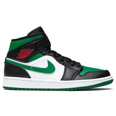 1 Mid - Black/Pine Green/White/Gym Red