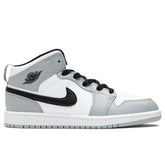 1 Mid (PS) - Light Smoke Grey/Black/White