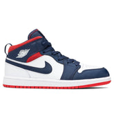 1 Mid SE (PS) - White/University Red/Midnight Navy