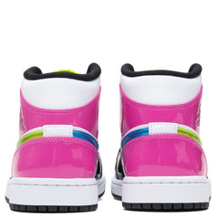 1 Mid SE - White/Cyber/Active Fuchsia/Black