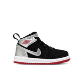 1 Mid (TD) - Black/Gym Red/Metallic Silver/White