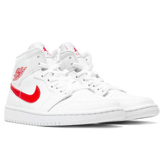 Women's 1 Mid - White/University Red