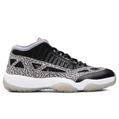 11 Retro Low IE "Black Cement" - Black/Fire Red