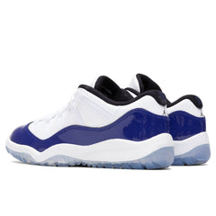 11 Retro Low (PS) - White/Black/Concord
