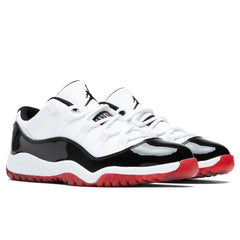 11 Retro Low (PS) - White/University Red/Black/True Red