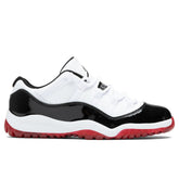 11 Retro Low (PS) - White/University Red/Black/True Red