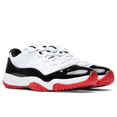 11 Retro Low - White/University Red/Black/True Red