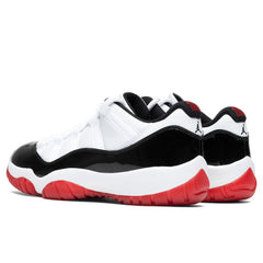 11 Retro Low - White/University Red/Black/True Red