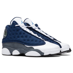 13 Retro (GS) "Flint Grey" - Navy/University Blue