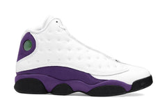 13 Retro "Lakers" - White/Black/Court Purple/University Gold