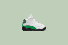 13 Retro (TD) "Lucky Green" - White/Black