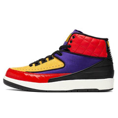 Womens 2 Retro "Rivals" - Action Black/Black/Cosmic Purple