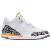 3 Retro (PS) "Laser Orange" - White/Black