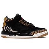 3 Retro SE "Animal Instinct" - Black/MultiColor/Dark Mocha