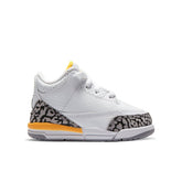 3 Retro (TD) "Laser Orange" - White/Black
