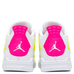 4 Retro SE (PS) "Lemon Venom" - White/Pink Blast