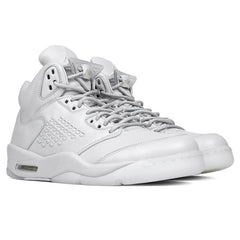 5 Retro Premium 'Pure Platinum' - Pure Platinum/White