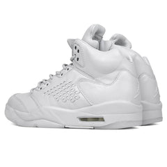 5 Retro Premium 'Pure Platinum' - Pure Platinum/White