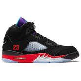 5 Retro "Top 3" - Black/New Emerald/Fire Red/Grape Ice