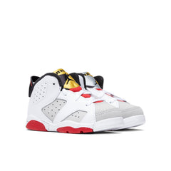 6 Retro (TD) "Hare" - Neutral Grey/Black/White/True Red