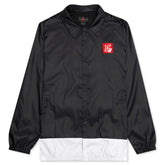 Legacy 4 Coaches Jacket - Black/White/White