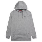 Fleece Pullover Hoodie - Carbon Heather/Black