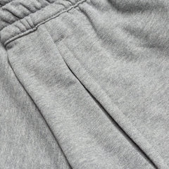 Jumpman Fleece Diamond Short - Carbon Heather/White