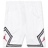 Jumpman Fleece Diamond Short - White/Gym Red
