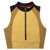 Women's Body Con Crop Top - Club Gold/Golden Beige/Black/Cyber