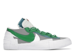 Blazer Low sacai Medium Grey Classic Green (WORN)