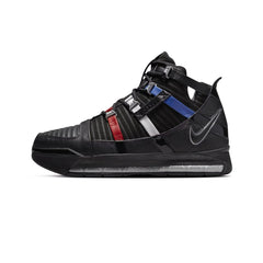 LeBron 3 'The Shop Black University Red' (2022)