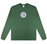 x Stussy SS Link L/S Tee Gorge Green