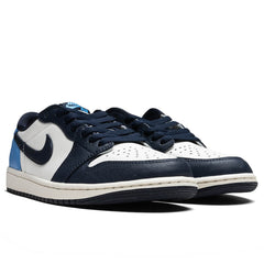 1 Low OG 'Obsidian' - Obsidian/University Blue/Sail