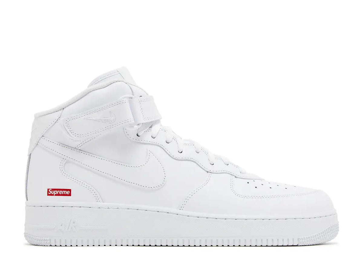 Air Force 1 Mid Supreme White