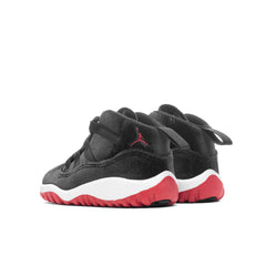 11 Retro (TD) 'Bred Velvet' - Black/Gym Red/White