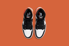 1 Retro High OG - White/Electro Orange
