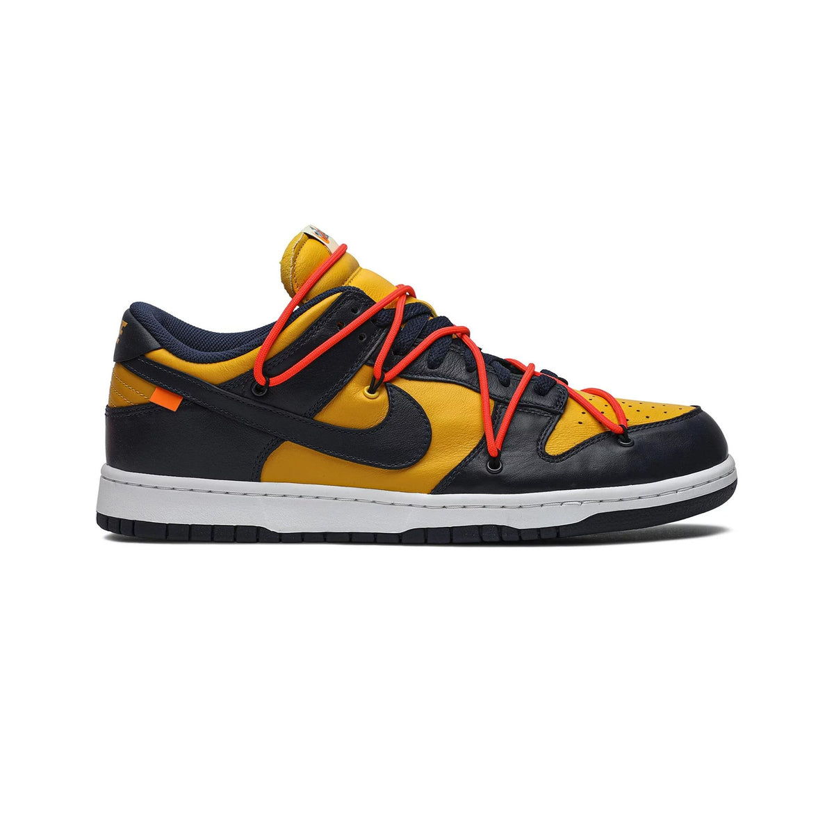 Dunk Low x Off White University Gold Midnight Navy (New)