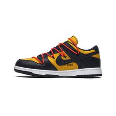 Dunk Low x Off White University Gold Midnight Navy (New)