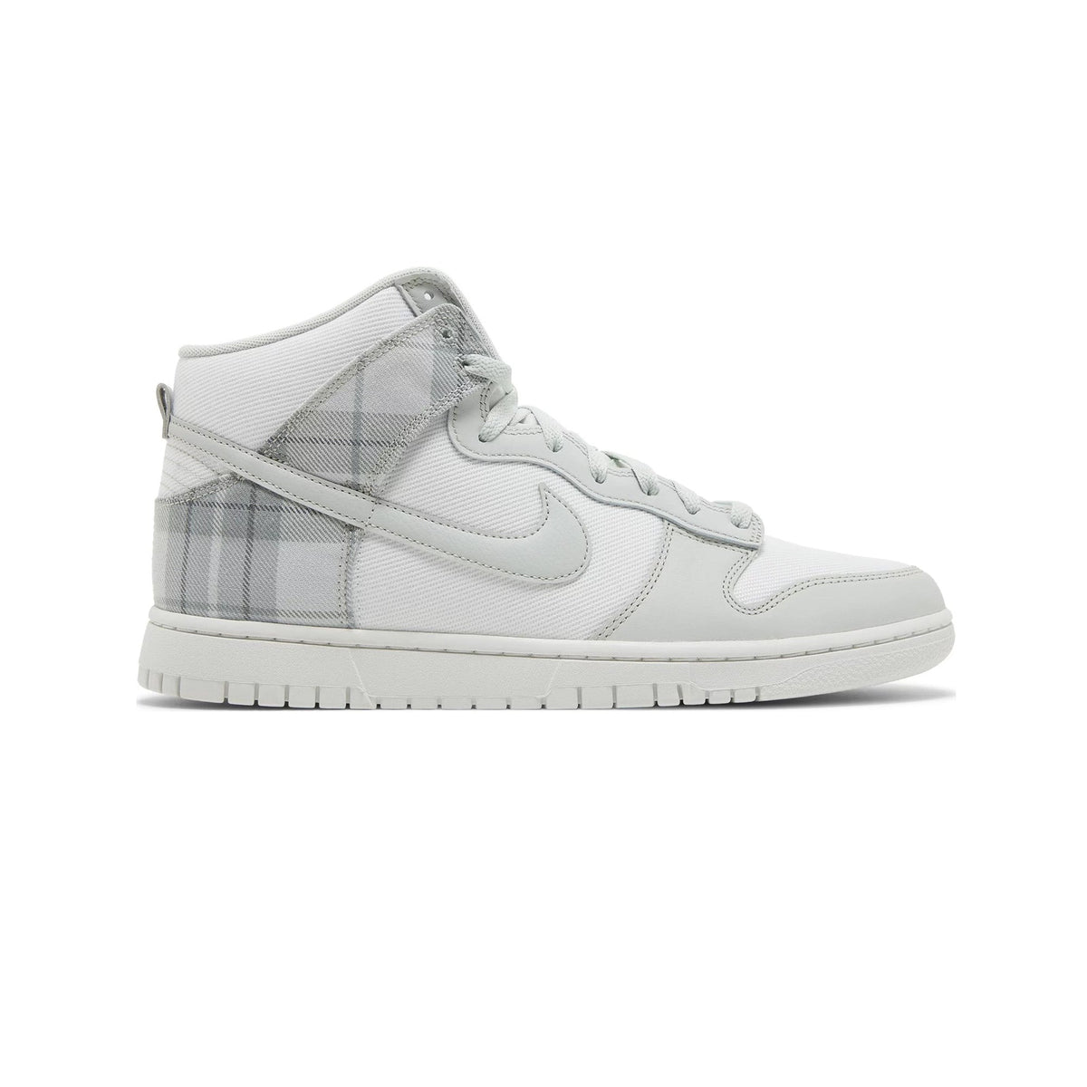 Dunk High SE 'Tartan Plaid White Light Green' (2023)