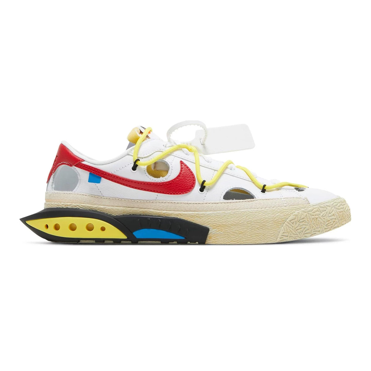 Blazer Low 77 x Off White 'University Red' (2022)