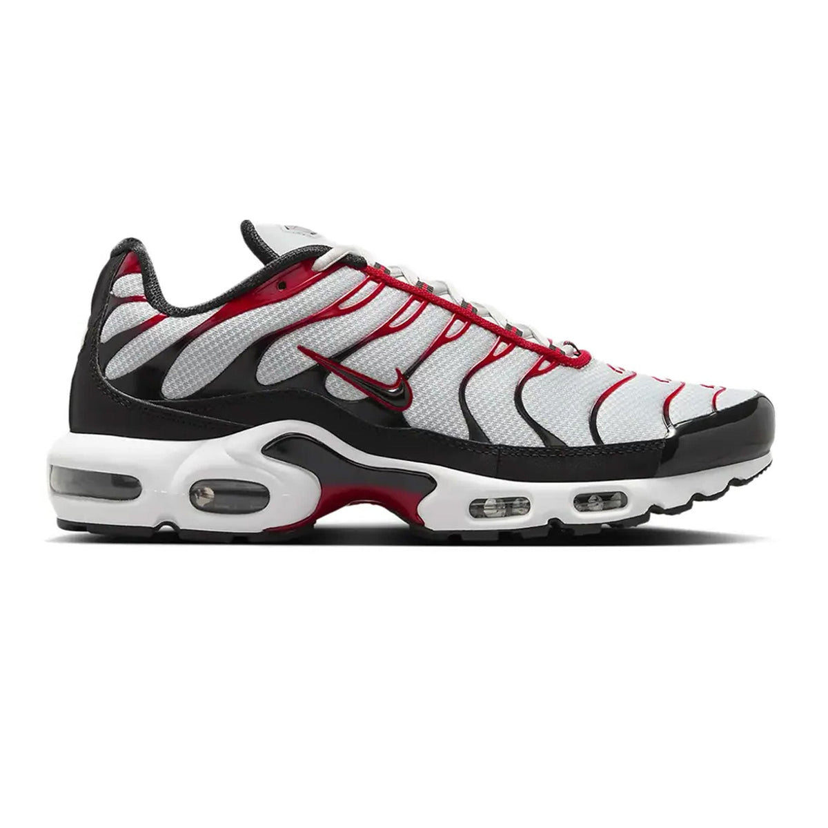 Air Max Plus TN 'Pure Platinum Black University Red