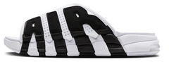 Air More Uptempo Slide White Black