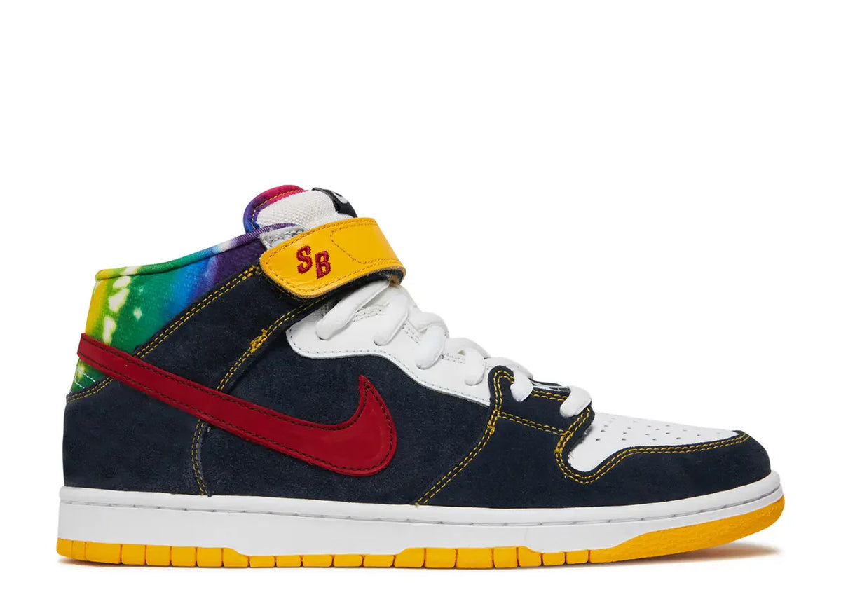 Dunk Mid Tie Dye (WORN)