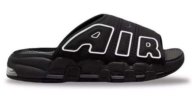 Air More Uptempo Slide OG Black White