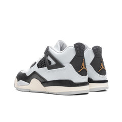 4 Retro (PS) - Pure Platinum/Metallic Gold/Black/Sail