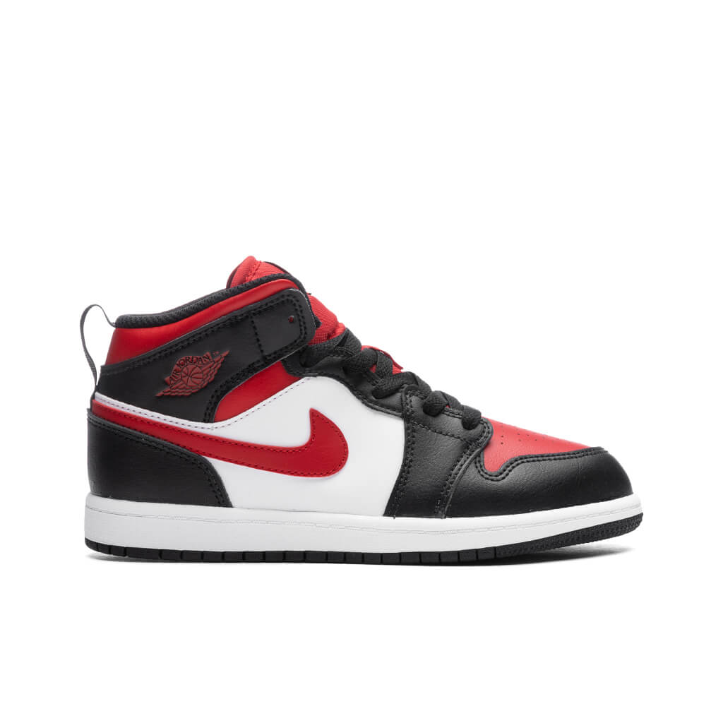1 Mid (PS) - Black/Fire Red/White