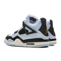 4 Retro (GS) - Pure Platinum/Metallic Gold/Black/Sail