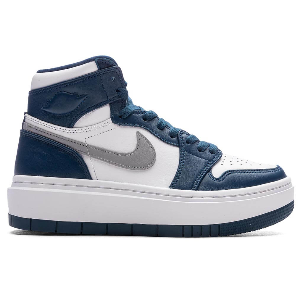 Women's 1 Elevate High - Sky J Fr Blue/Light Steel Grey/White