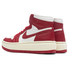 Women's 1 Elevate Mid - Summit White/Varsity Red/Coconut Milk