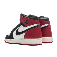 1 Retro High OG 'Black Toe Reimagined' (GS) - White/Black/Varsity Red/Sail